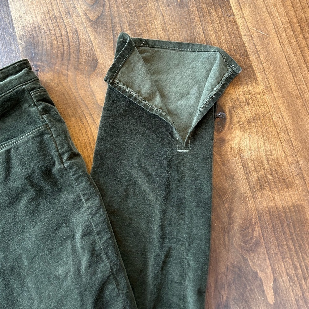 L'AGENCE Josie High Rise Skinny Split Hem Pants – Hunter Green | Size 28 - Picture 4 of 9